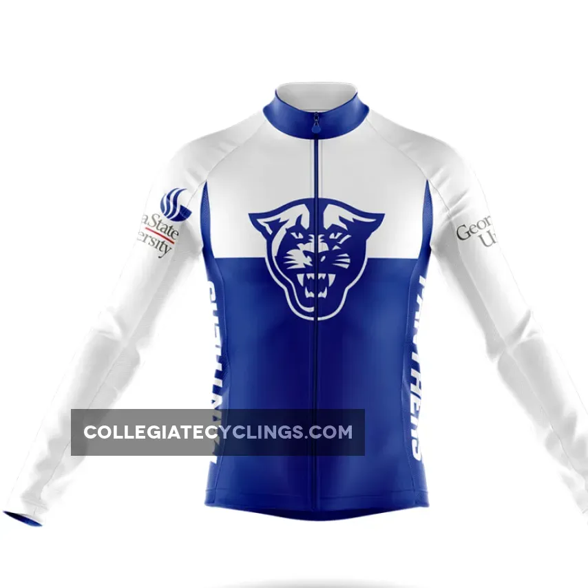 Georgia State University Long Sleeve Cycling Jersey Ver.2