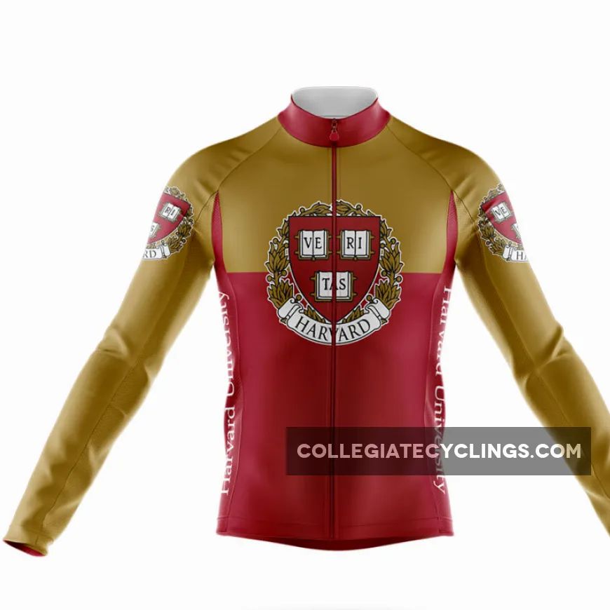 Harvard Long Sleeve Cycling Jersey Ver.2