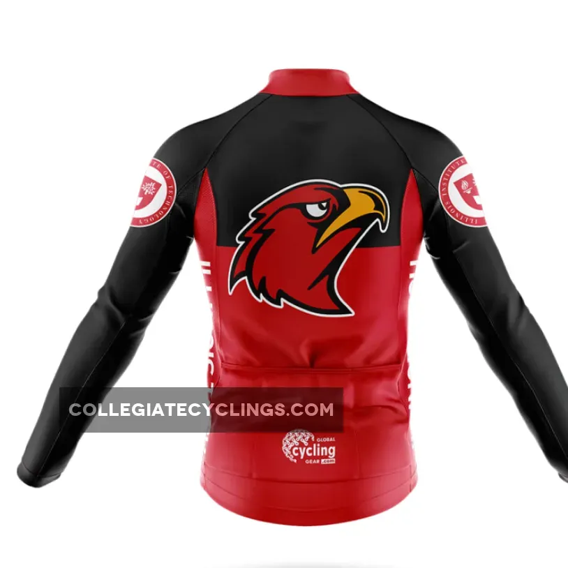 Illinois Institute of Technology Long Sleeve Cycling Jersey Ver.2 Illinois Institute of Technology Long Sleeve Cycling Jersey Ver.2
