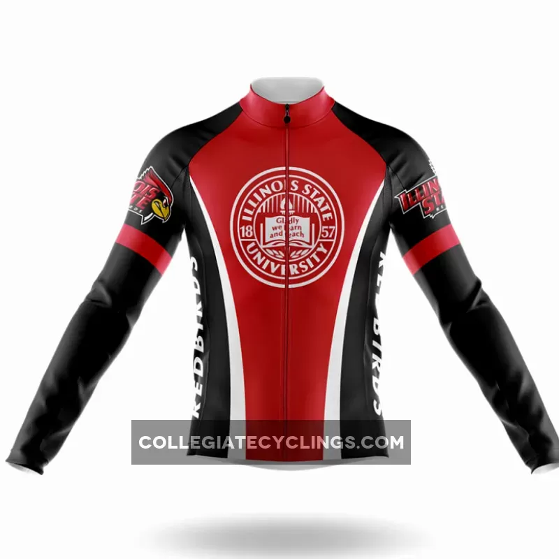 Illinois State University Long Sleeve Cycling Jersey