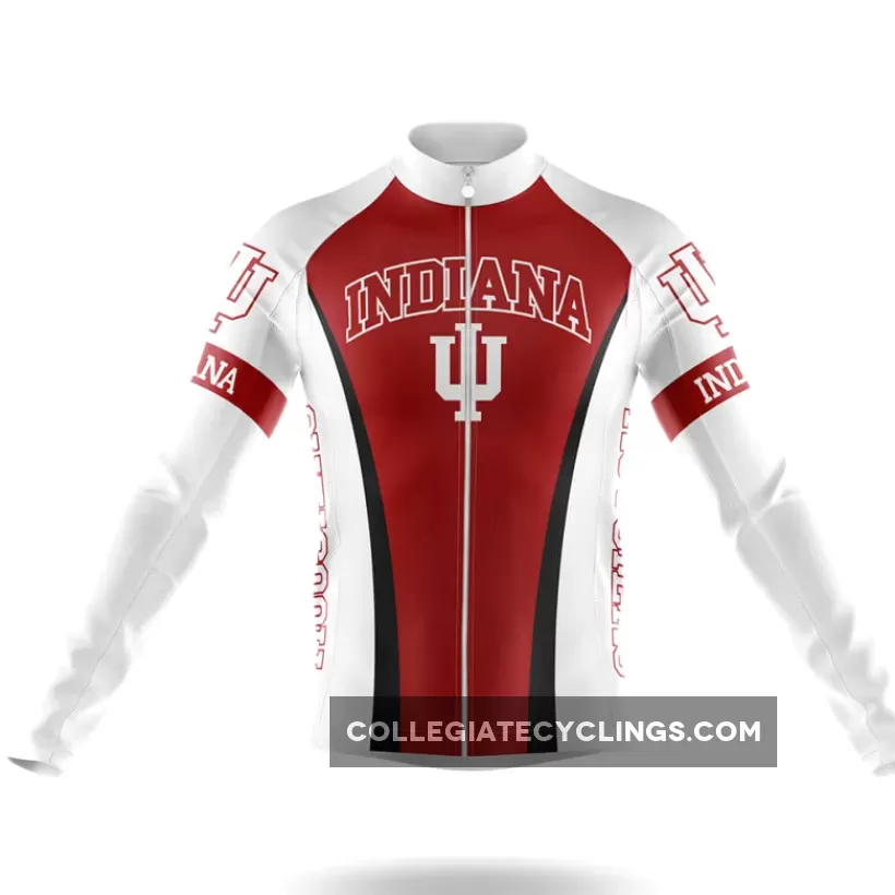 Indiana University Bloomington Long Sleeve Cycling Jersey