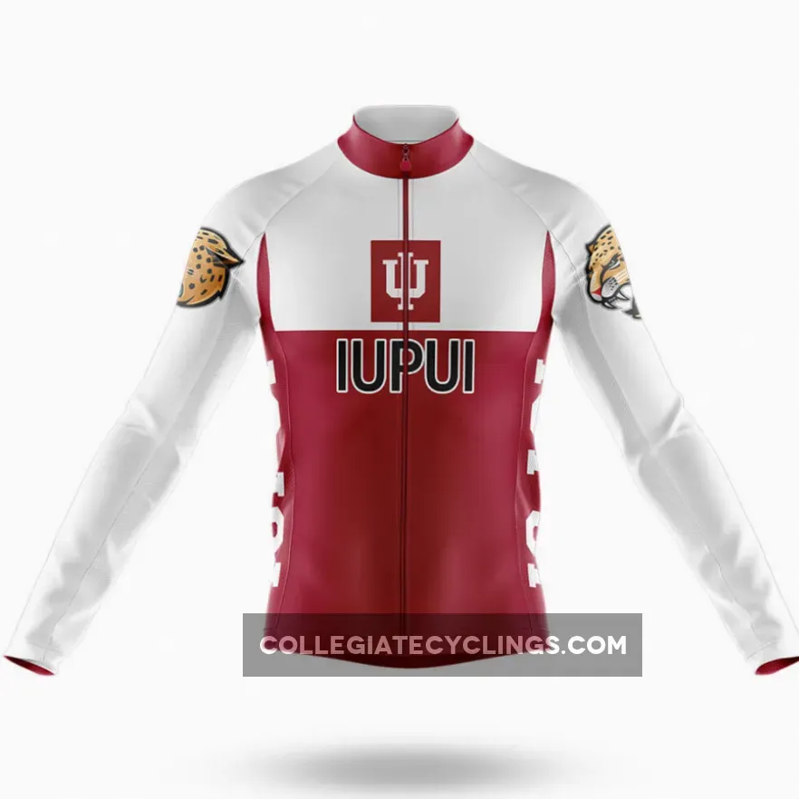 Indiana University–Purdue University Indianapolis Long Sleeve Cycling Jersey Ver.2