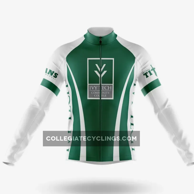 Ivy Tech Community College Long Sleeve Cycling Jersey