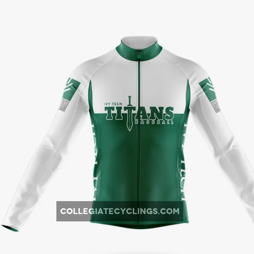Ivy Tech Community College Long Sleeve Cycling Jersey Ver.2