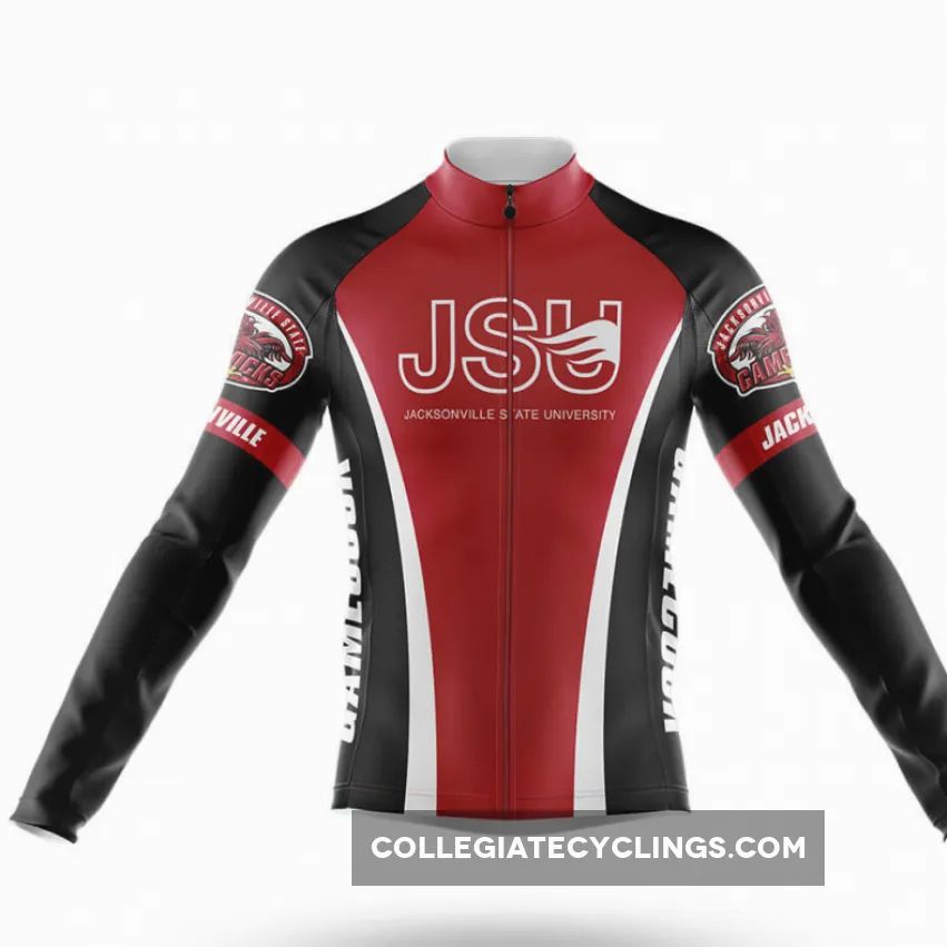 Jacksonville State University Long Sleeve Cycling Jersey