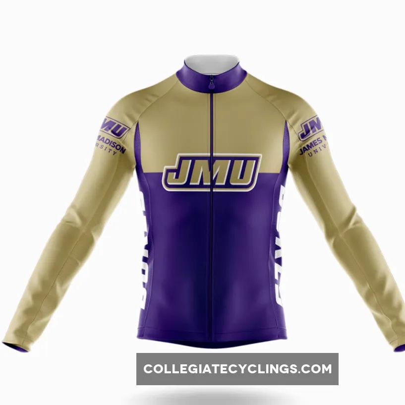 James Madison University Long Sleeve Cycling Jersey Ver.2