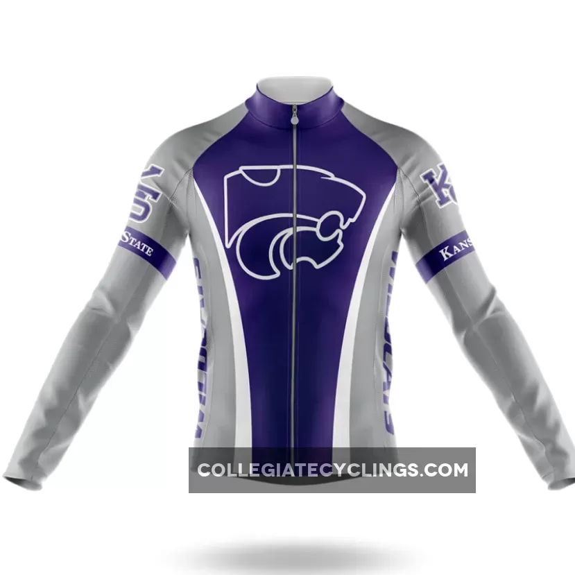 Kansas State University Long Sleeve Cycling Jersey