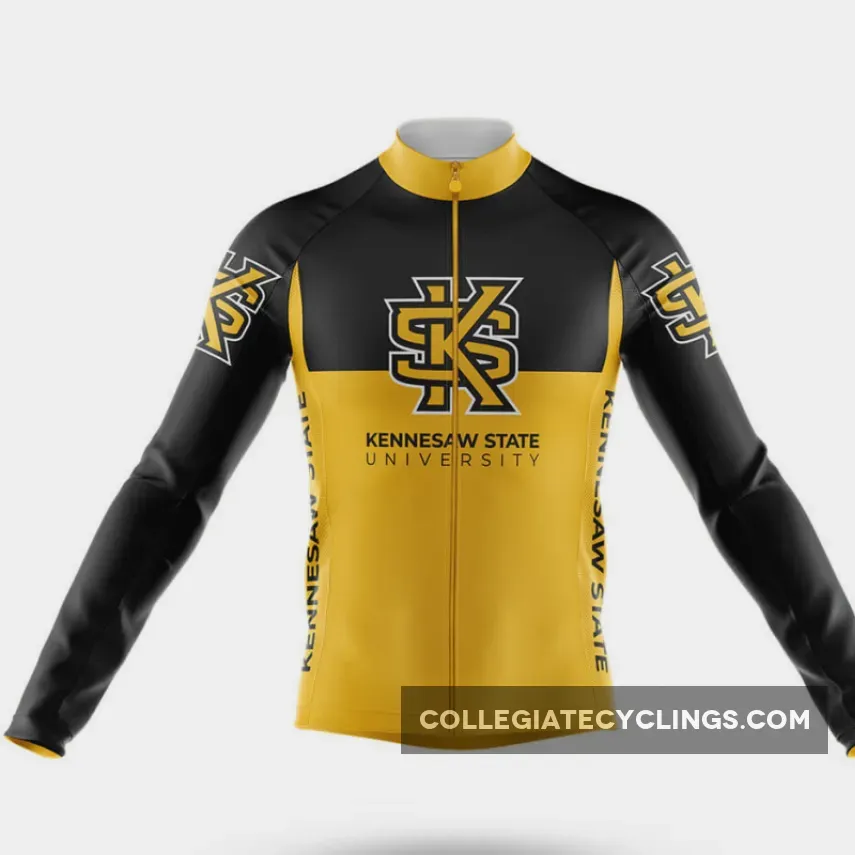 Kennesaw State University Long Sleeve Cycling Jersey Ver.2
