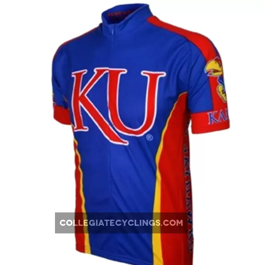 KU University of Kansas Jayhawks Cycling Jersey