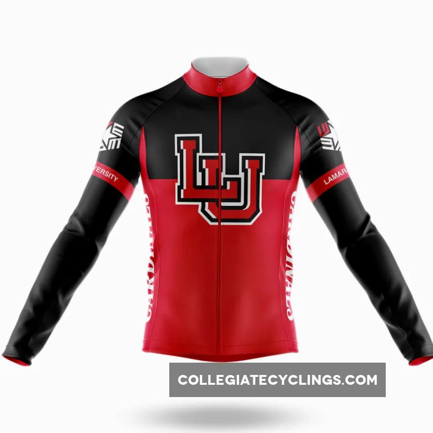 Lamar University Long Sleeve Cycling Jersey Ver.2