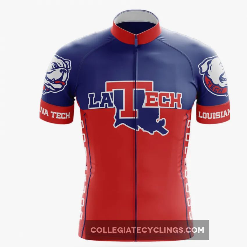 Louisiana Tech University Cycling Jersey Ver.2