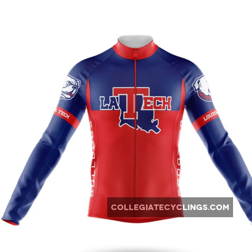 Louisiana Tech University Long Sleeve Cycling Jersey Ver.2