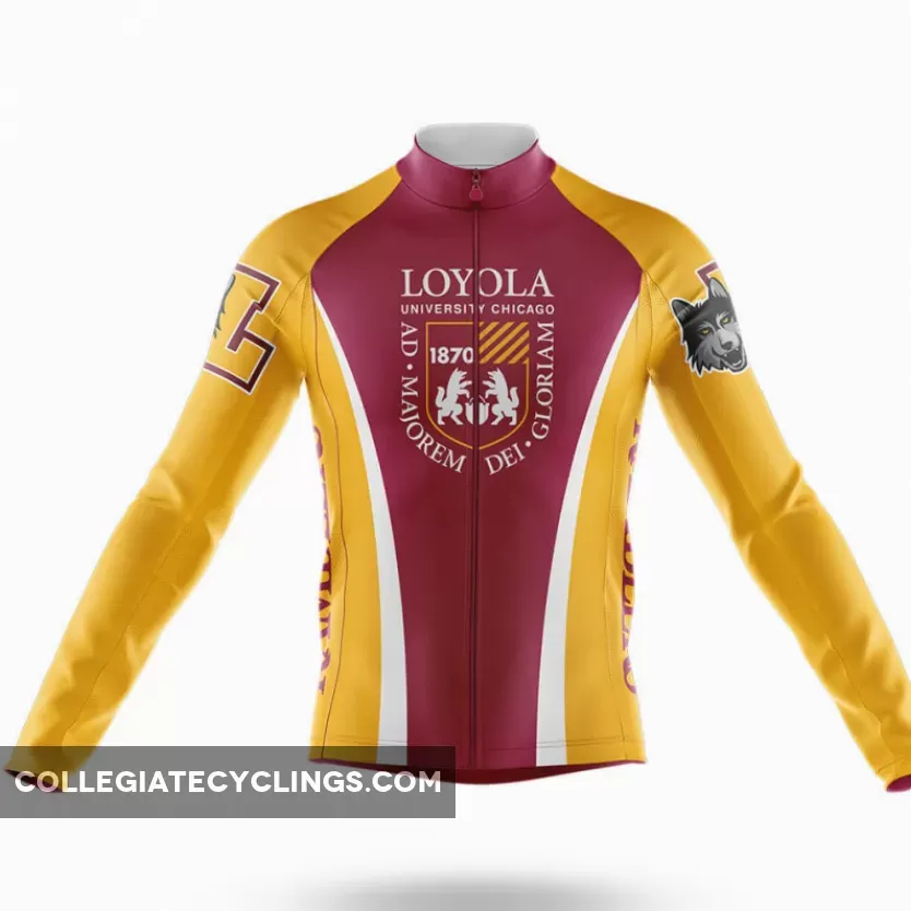 Loyola University Chicago Long Sleeve Cycling Jersey