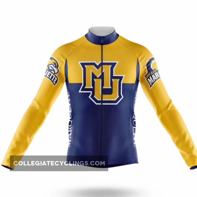 Marquette University Long Sleeve Cycling Jersey Ver.2