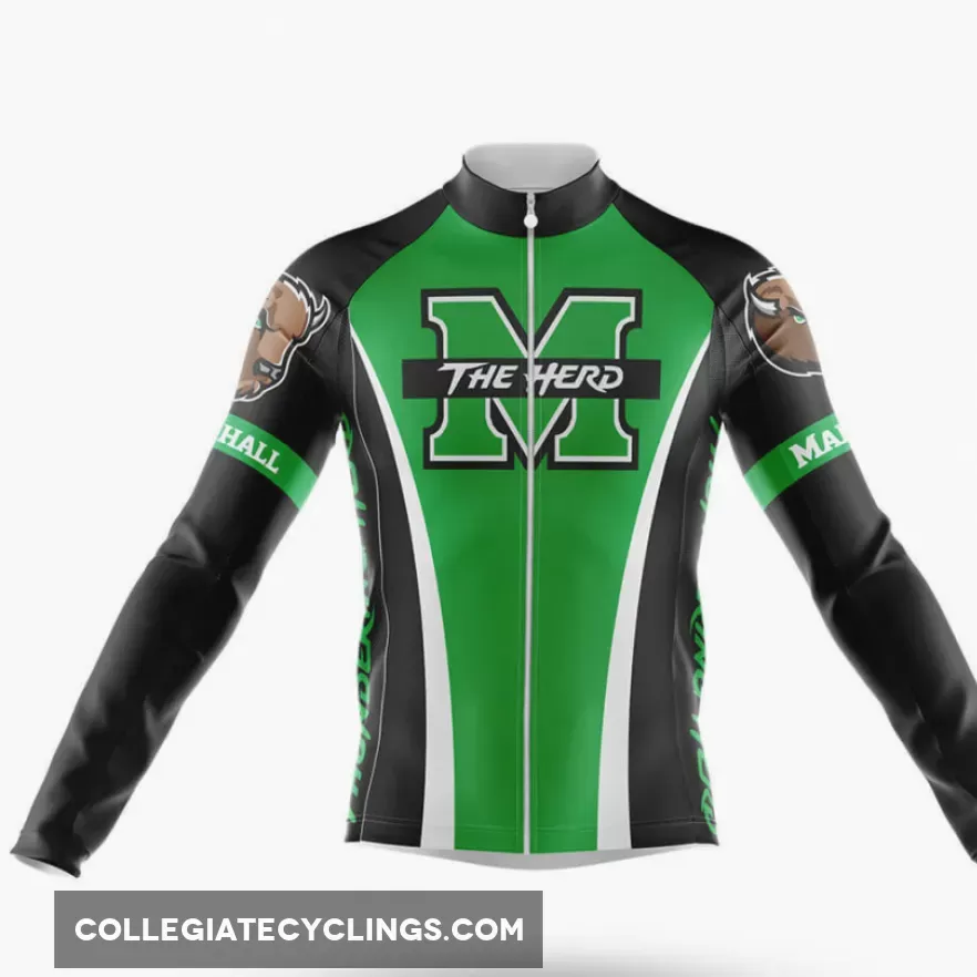 Marshall University Long Sleeve Cycling Jersey