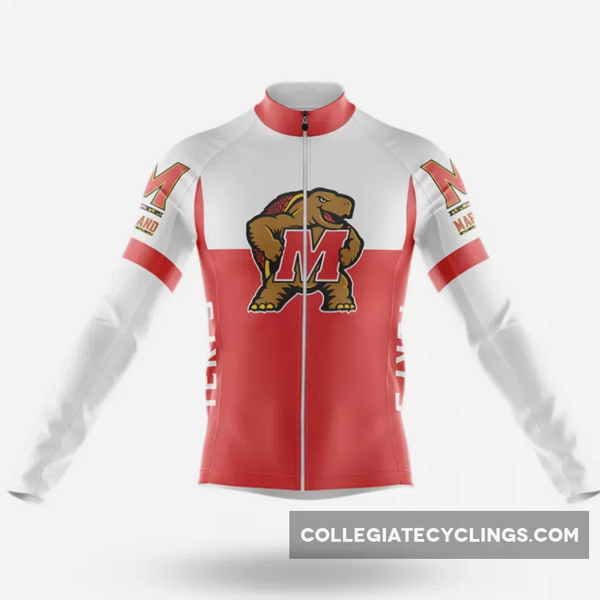 Maryland Mascot Long Sleeve Cycling Jersey Ver.2