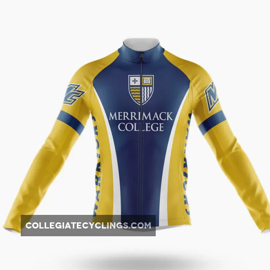 Merrimack College Long Sleeve Cycling Jersey