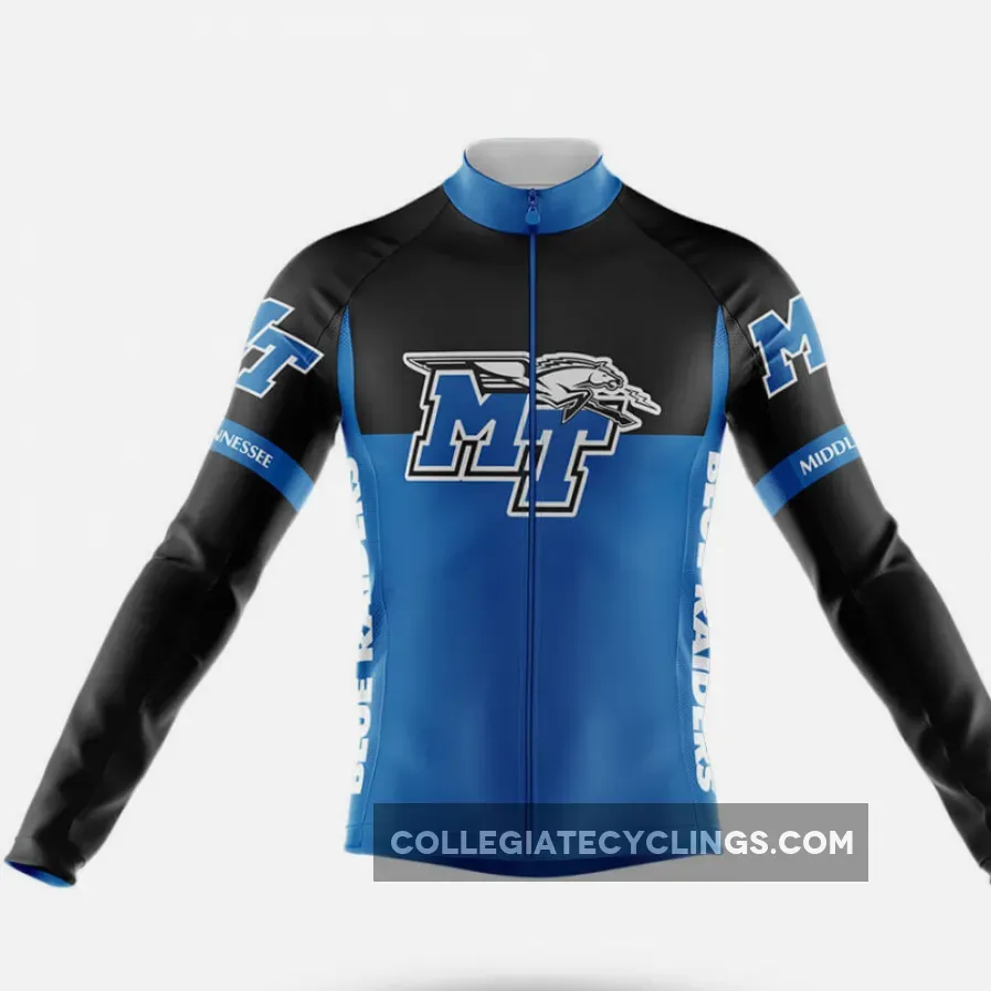Middle Tennessee State University Long Sleeve Cycling Jersey Ver.2