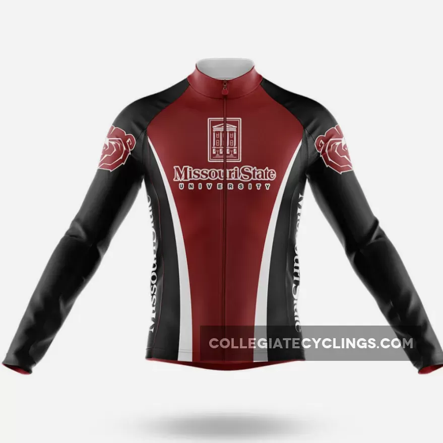 Missouri State University Long Sleeve Cycling Jersey