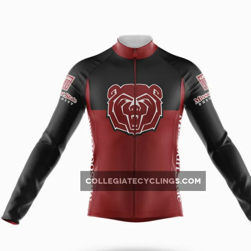 Missouri State University Long Sleeve Cycling Jersey Ver.2