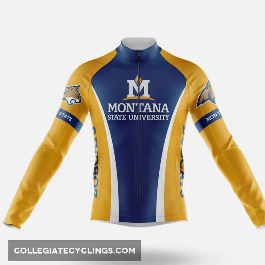 Montana State University Long Sleeve Cycling Jersey
