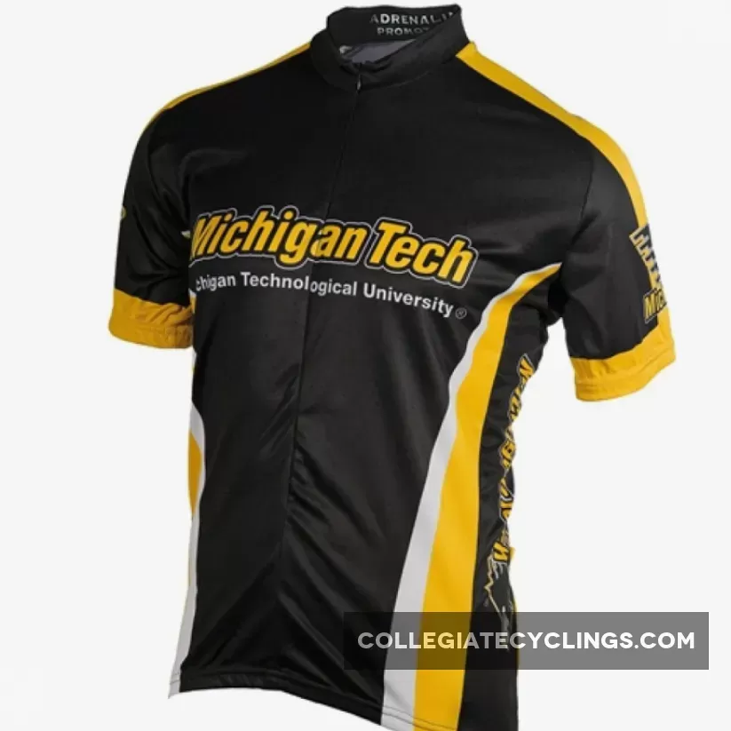 MTU Michigan Technological University Tech Cycling Jersey