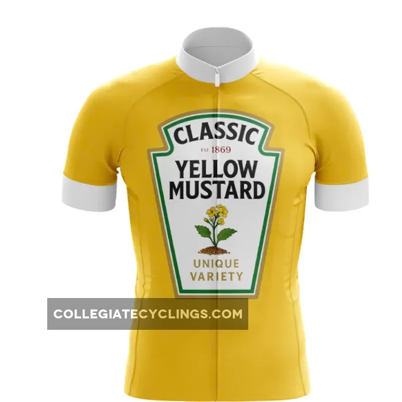 Mustard Cycling Jersey