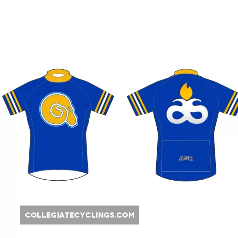 NCAA Albany State University ASU Golden Rams Cycling Jerseys Bike Clothing