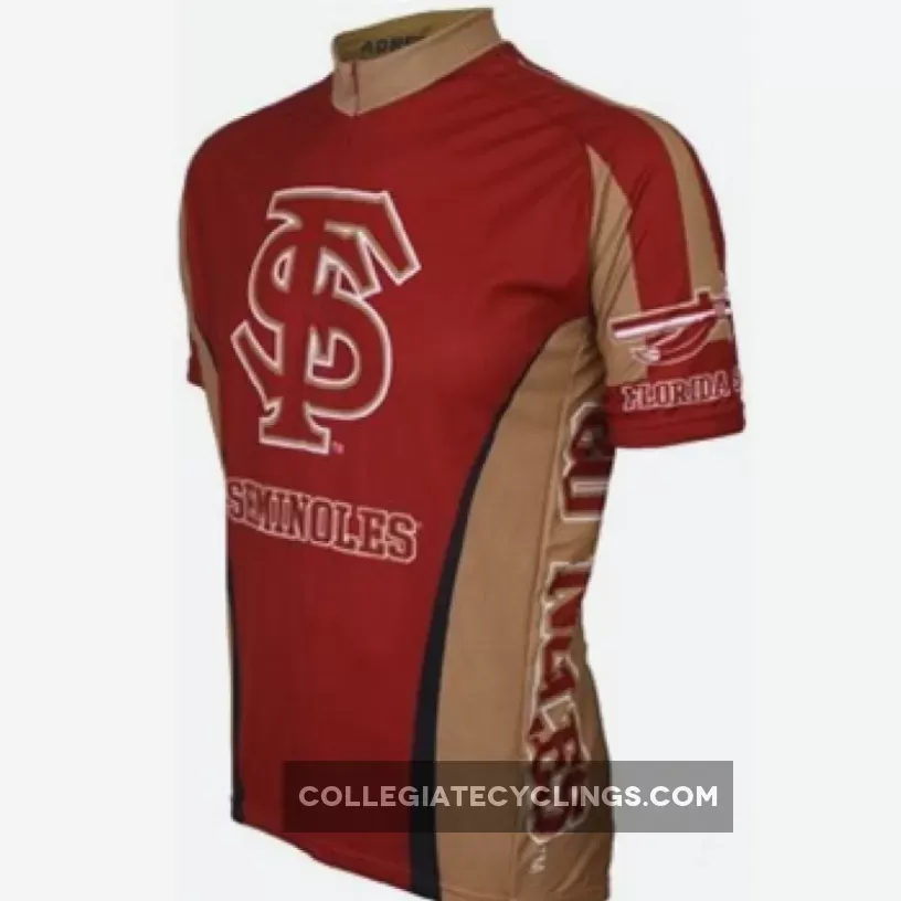 NCAA FSU Florida State University Seminoles Cycling Jersey