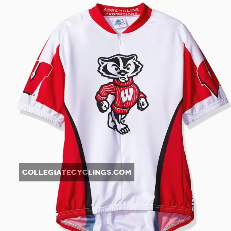 NCAA UW–Madison University of Wisconsin Badgers Cycling Jerseys