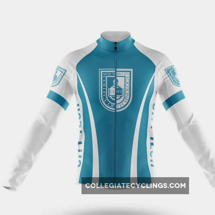 New York City College of Technology Long Sleeve Cycling Jersey