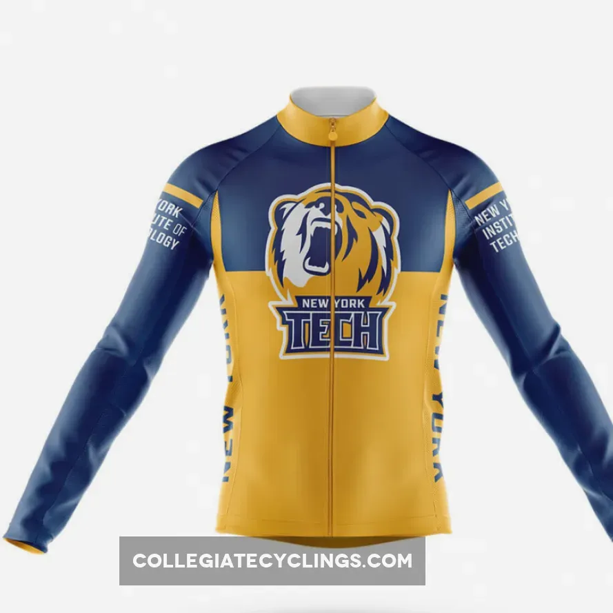 New York Institute of Technology Long Sleeve Cycling Jersey Ver.2