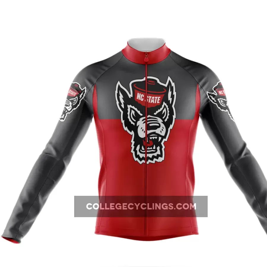 North Carolina State University Long Sleeve Cycling Jersey Ver.2