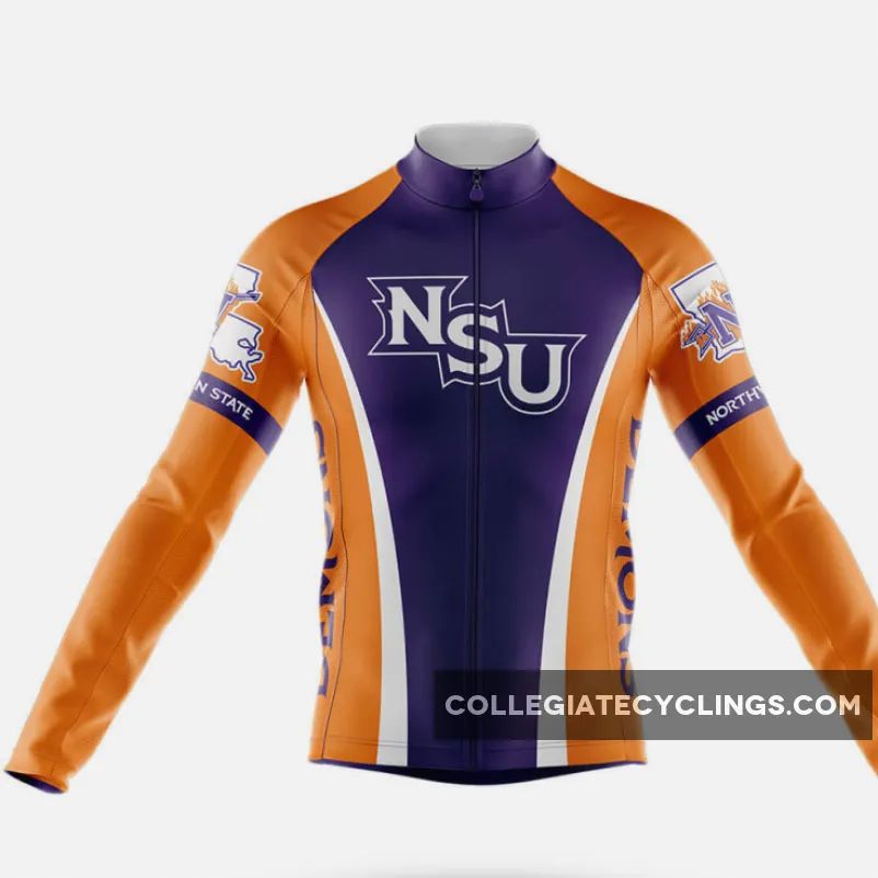 Northwestern State University Long Sleeve Cycling Jersey