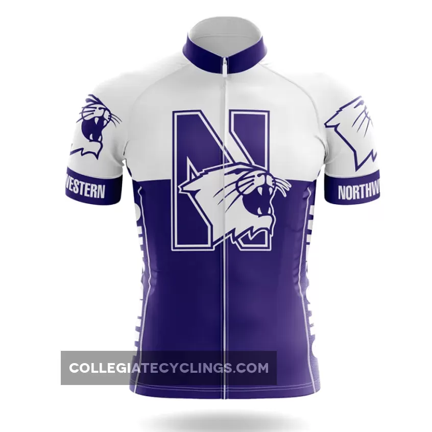 Northwestern University Cycling Jersey Ver.2