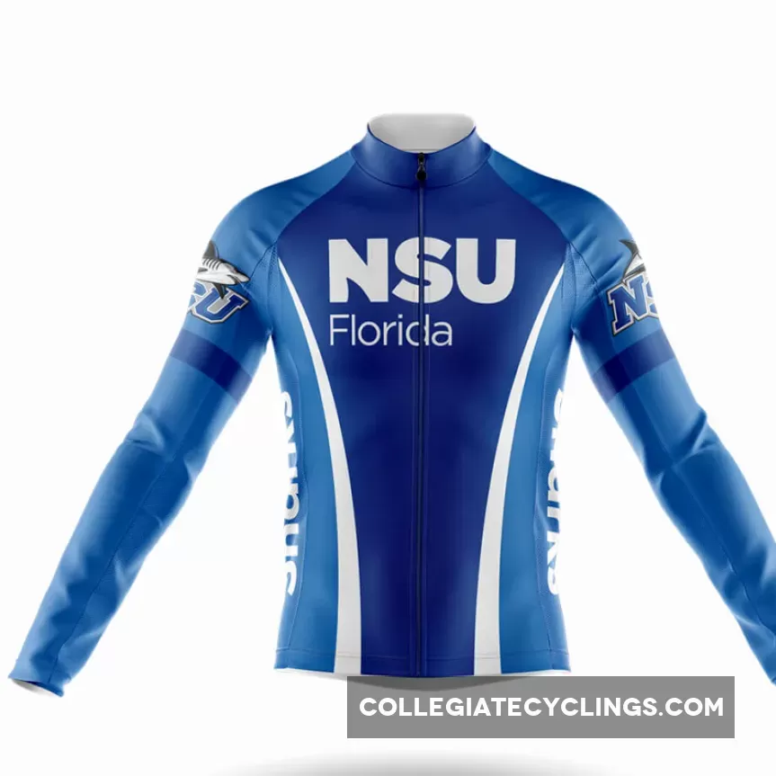 Nova Southeastern University Long Sleeve Cycling Jersey