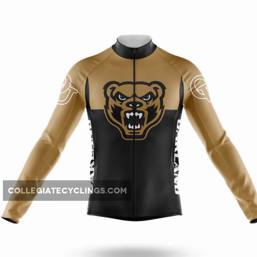 Oakland University Long Sleeve Cycling Jersey Ver.2