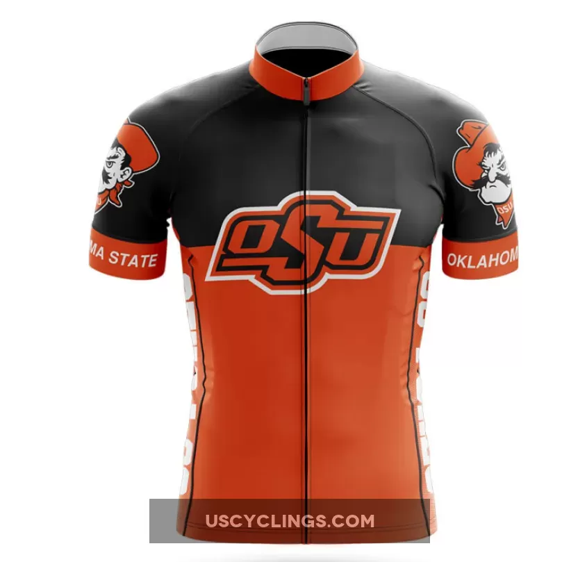 Oklahoma State University Cycling Jersey Ver.2