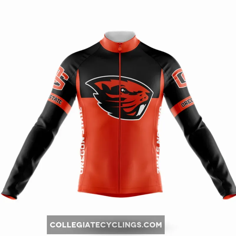Oregon State University Long Sleeve Cycling Jersey Ver.2