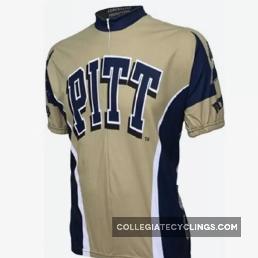 Pitt University of Pittsburgh Panthers Cycling Short Sleeve Jersey