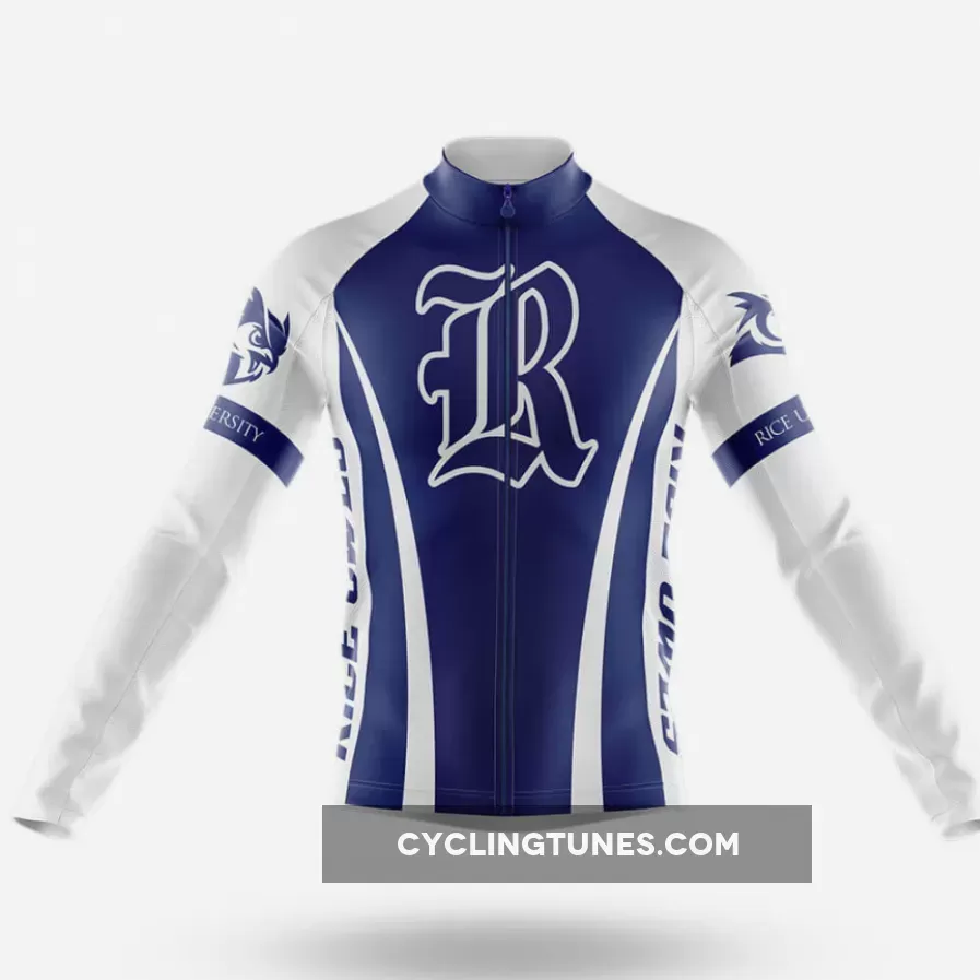 Rice University Long Sleeve Cycling Jersey