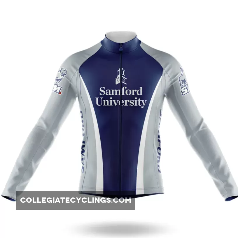 Samford University Long Sleeve Cycling Jersey
