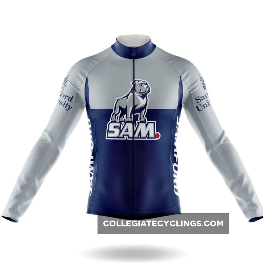 Samford University Long Sleeve Cycling Jersey Ver.2