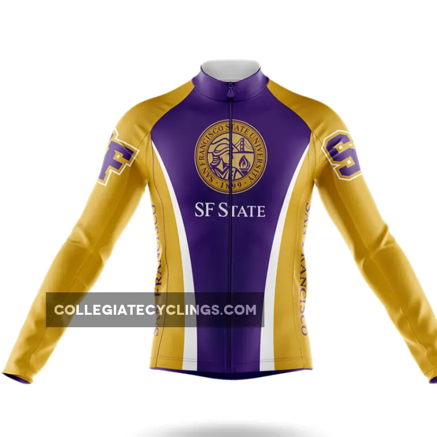 San Francisco State University Long Sleeve Cycling Jersey