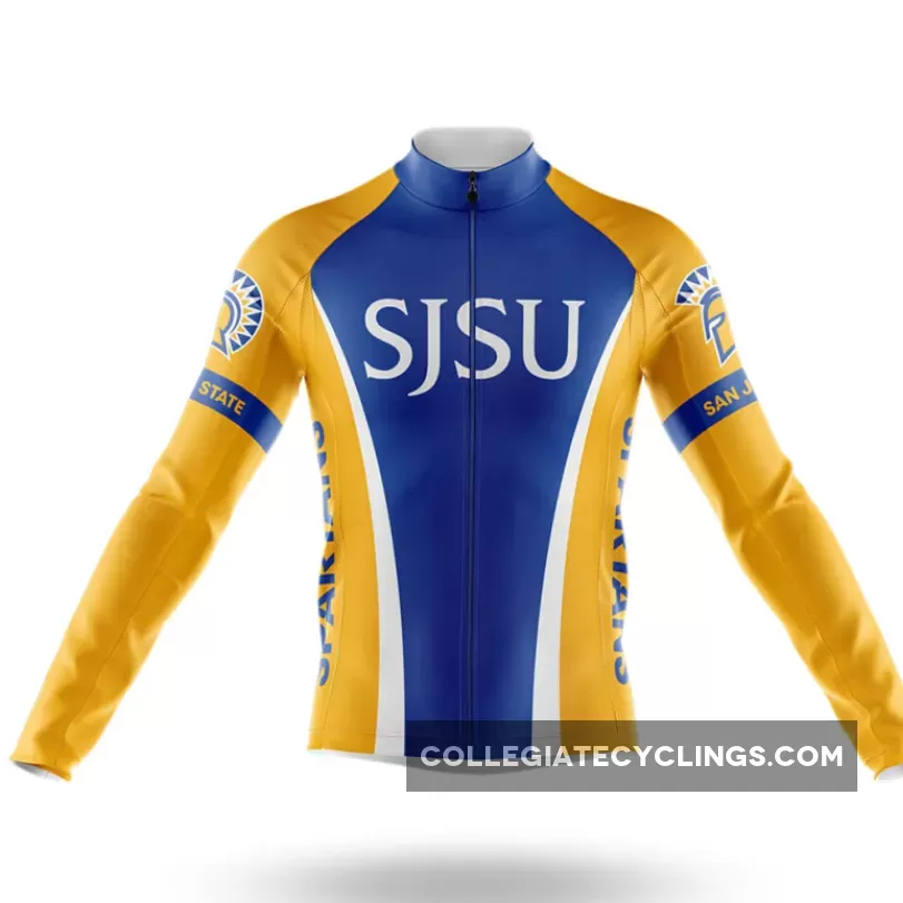 San José State University Long Sleeve Cycling Jersey
