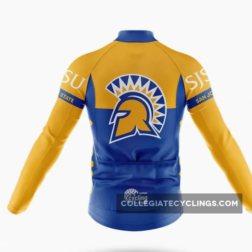 San José State University Long Sleeve Cycling Jersey Ver.2 San José State University Long Sleeve Cycling Jersey Ver.2