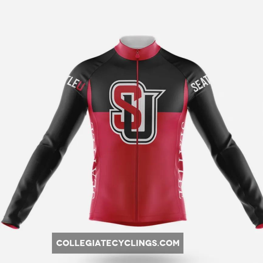 Seattle University Long Sleeve Cycling Jersey Ver.2