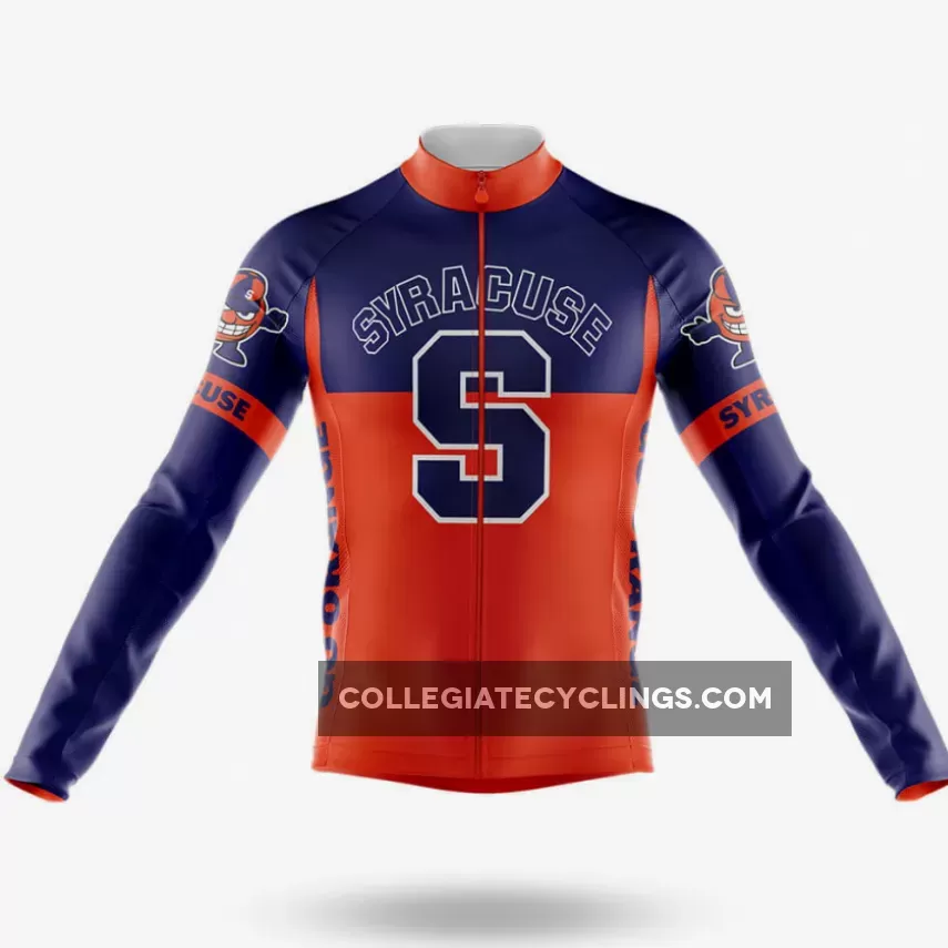Syracuse University Long Sleeve Cycling Jersey Ver.2