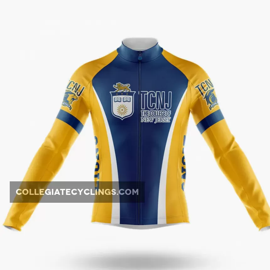 The College of New Jersey Long Sleeve Cycling Jersey