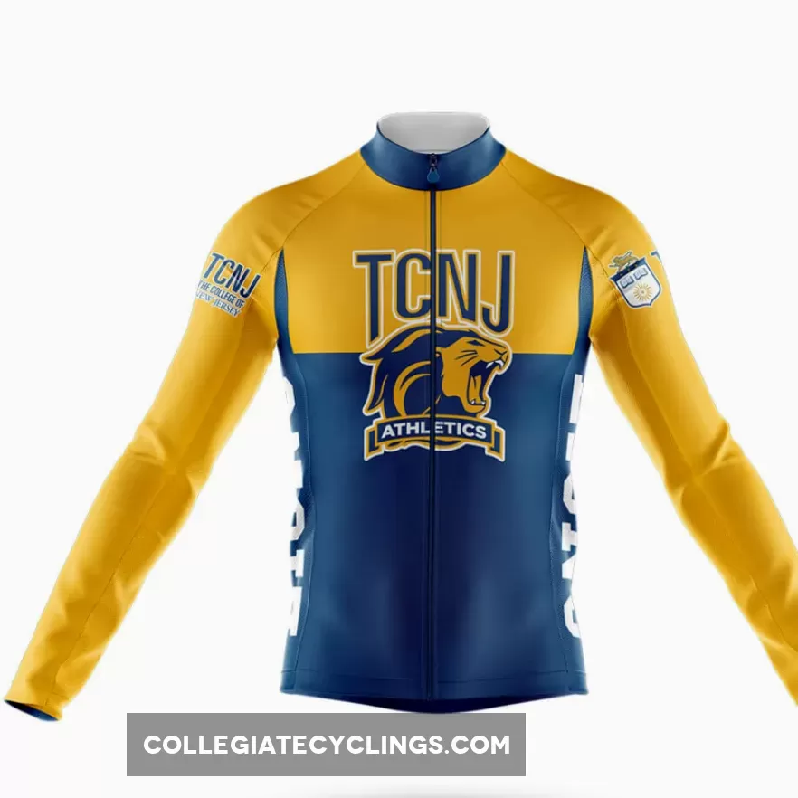 The College of New Jersey Long Sleeve Cycling Jersey Ver.2